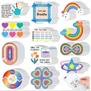 20ct textured anxiety stickers